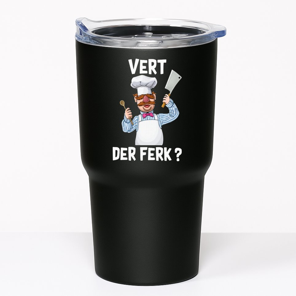 Vert Der Ferk The Swedish Chef Tumbler