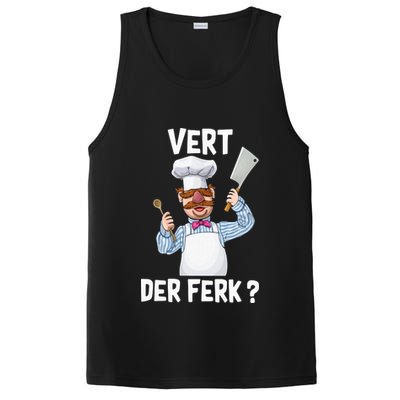 Vert Der Ferk The Swedish Chef PosiCharge Competitor Tank