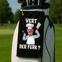 Vert Der Ferk The Swedish Chef Golf Towel