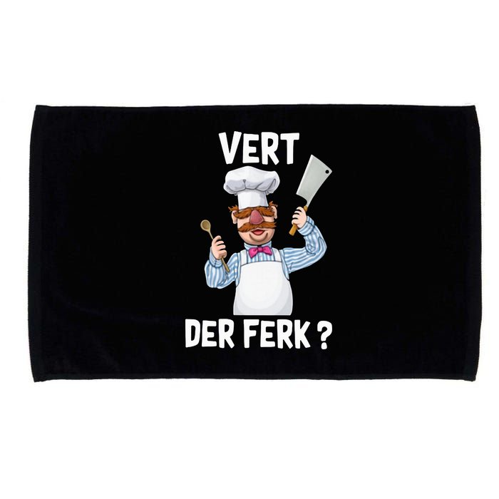 Vert Der Ferk The Swedish Chef Microfiber Hand Towel