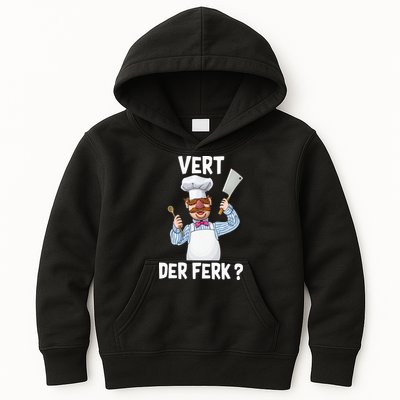 Vert Der Ferk The Swedish Chef Kids Hoodie