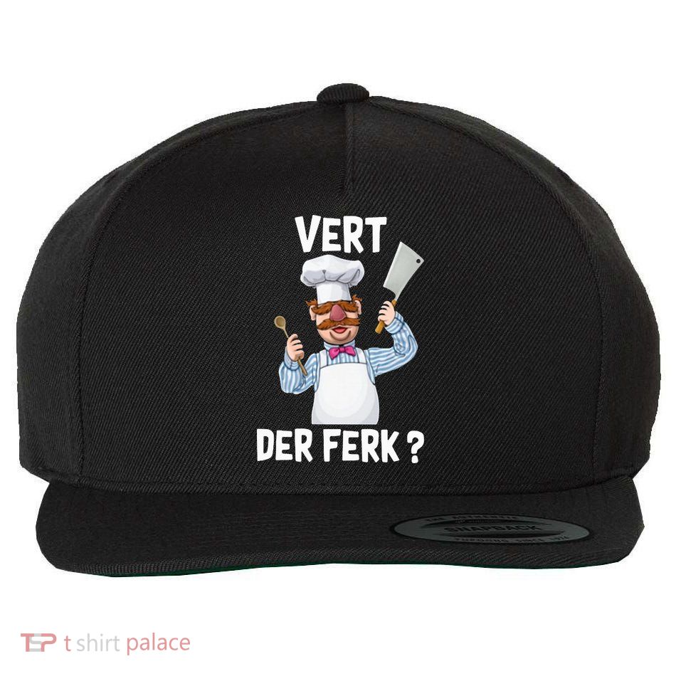 Vert Der Ferk The Swedish Chef Wool Snapback Cap