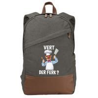 Vert Der Ferk The Swedish Chef Cotton Canvas Backpack
