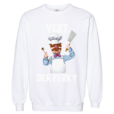 Vert Der Ferk The Swedish Chef Garment-Dyed Sweatshirt