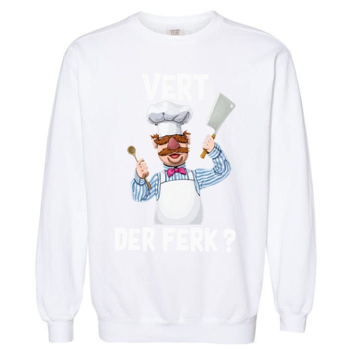 Vert Der Ferk The Swedish Chef Garment-Dyed Sweatshirt