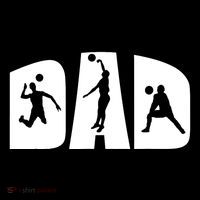 Volleyball Dad Father Beach Volleyball Player Father's Day Impact Tech Backpack