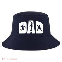 Volleyball Dad Father Beach Volleyball Player Father's Day Cool Comfort Performance Bucket Hat