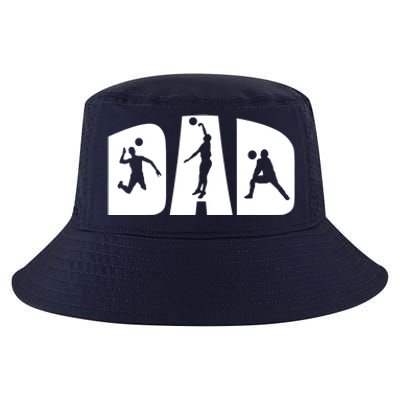 Volleyball Dad Father Beach Volleyball Player Father's Day Cool Comfort Performance Bucket Hat