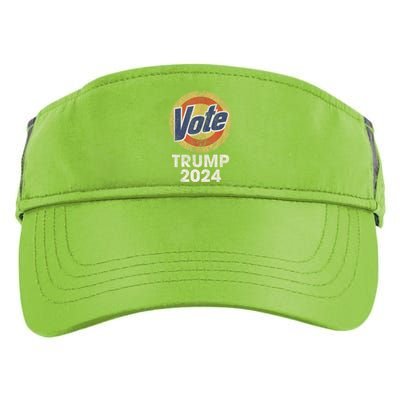 Vote Detergent Funny Trump 2024 Election Gift Adult Drive Performance Visor