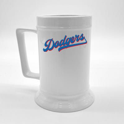 Vintage Dodgers Funny Name Beer Stein