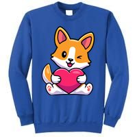 Valentines Day Funny Gift For Corgi Dog Lovers Gift Sweatshirt