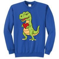 Valentines Day Funny Dinosaur Love Heart Gift Sweatshirt