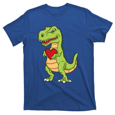 Valentines Day Funny Dinosaur Love Heart Gift T-Shirt