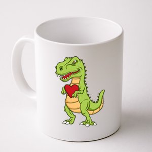 Valentines Day Funny Dinosaur Love Heart Gift Coffee Mug