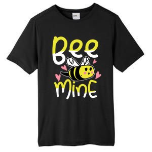 Valentine's Day Funny Gift Bee Mine Funny Gift Pun Honey Couple Rotic Funny Gift Tall Fusion ChromaSoft Performance T-Shirt