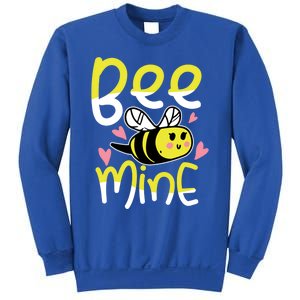 Valentine's Day Funny Gift Bee Mine Funny Gift Pun Honey Couple Rotic Funny Gift Sweatshirt