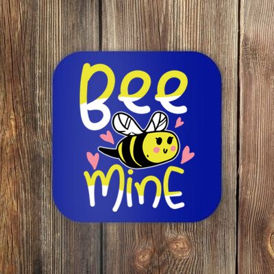 Valentine's Day Funny Gift Bee Mine Funny Gift Pun Honey Couple Rotic Funny Gift Coaster