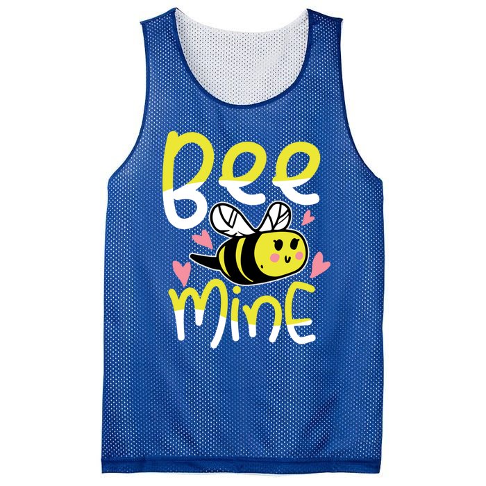 Valentine's Day Funny Gift Bee Mine Funny Gift Pun Honey Couple Rotic Funny Gift Mesh Reversible Basketball Jersey Tank