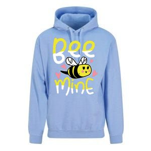 Valentine's Day Funny Gift Bee Mine Funny Gift Pun Honey Couple Rotic Funny Gift Unisex Surf Hoodie