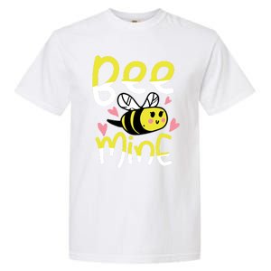 Valentine's Day Funny Gift Bee Mine Funny Gift Pun Honey Couple Rotic Funny Gift Garment-Dyed Heavyweight T-Shirt