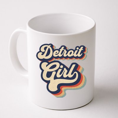 Vintage Design For From Detroit Michigan Coffee Mug