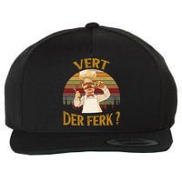 Vert Der Ferk Chef Shirt, Funny Swedish Sunset Vintage Wool Snapback Cap