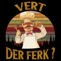Vert Der Ferk Chef Shirt, Funny Swedish Sunset Vintage Wool Snapback Cap