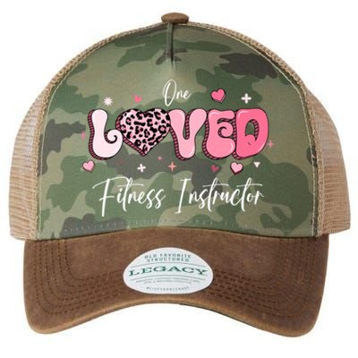 Valentines Day Fitness Instructor Gift Legacy Tie Dye Trucker Hat