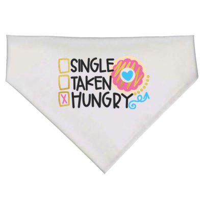 Valentine's Donut Funny Hungry Galentine's Day Cute Outfit Gift USA-Made Doggie Bandana