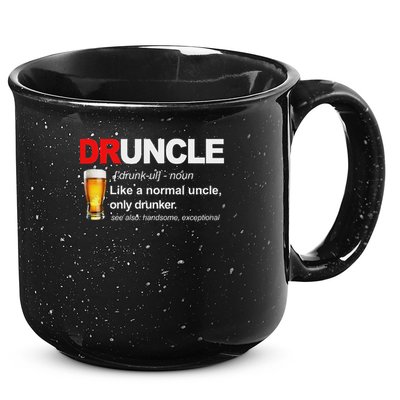Vintage Druncle Funkle Beer Funny For Drunk Uncle 15oz Campfire Ceramic Mug