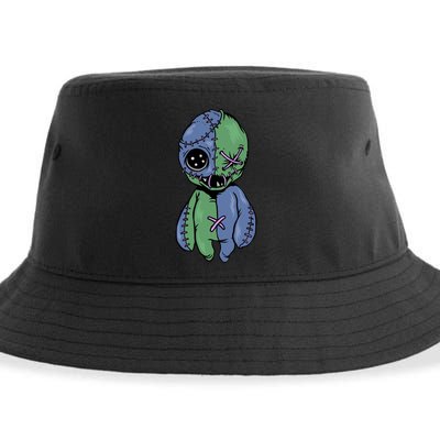 Vodoo Doll Funny Creepy Sustainable Bucket Hat