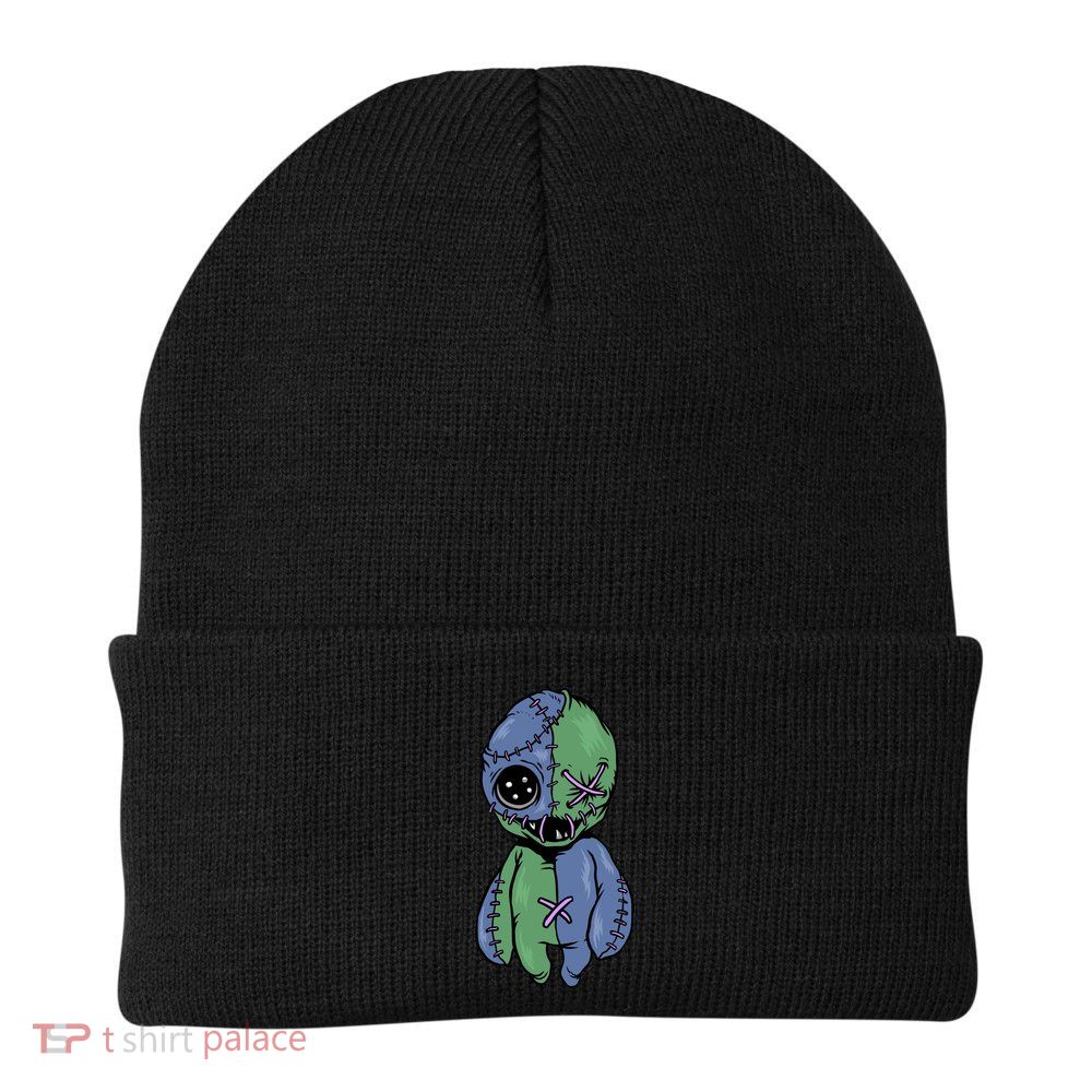 Vodoo Doll Funny Creepy Knit Cap Winter Beanie