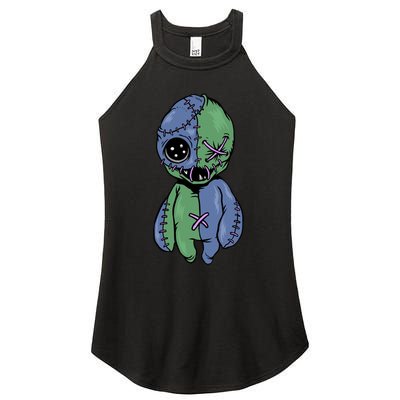 Vodoo Doll Funny Creepy Women's Perfect Tri Rocker Tank