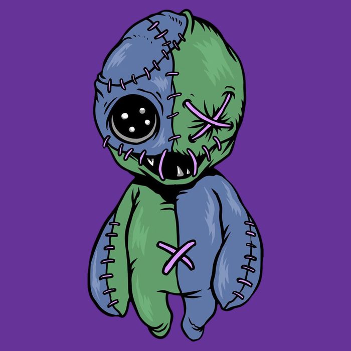 Vodoo Doll Funny Creepy Tall T-Shirt