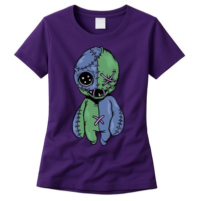 Vodoo Doll Funny Creepy Womens T-Shirt