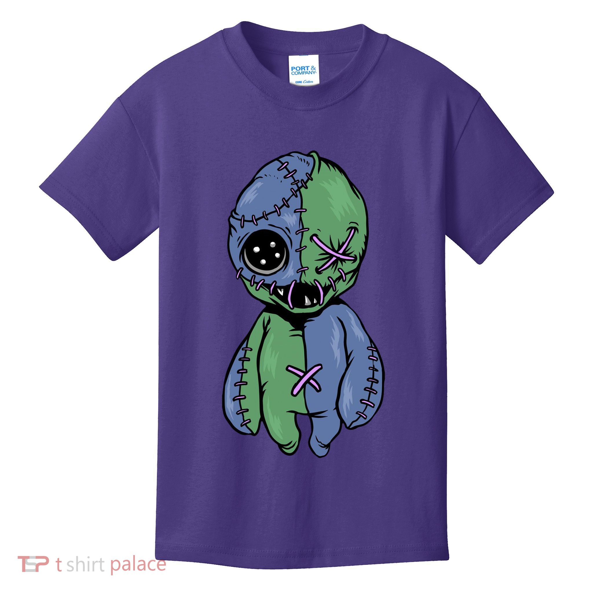 Vodoo Doll Funny Creepy Kids T-Shirt