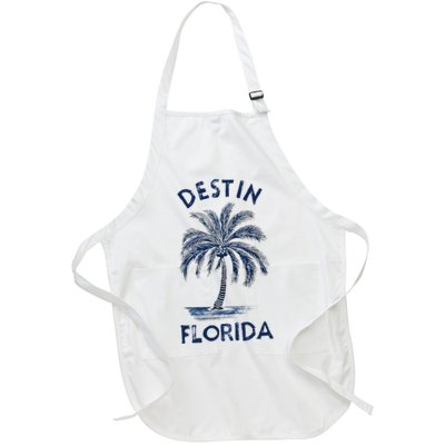 Vintage Destin Florida Palm Tree Fl Retro Apron