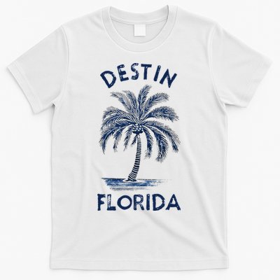 Vintage Destin Florida Palm Tree Fl Retro T-Shirt