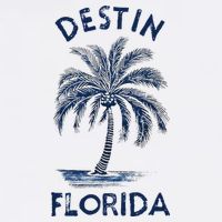 Vintage Destin Florida Palm Tree Fl Retro Bucket Hat