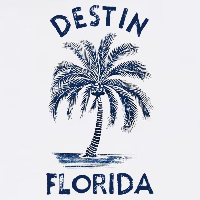 Vintage Destin Florida Palm Tree Fl Retro Bucket Hat