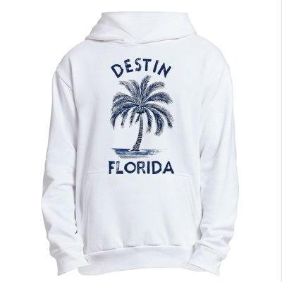 Vintage Destin Florida Palm Tree Fl Retro Urban Pullover Hoodie