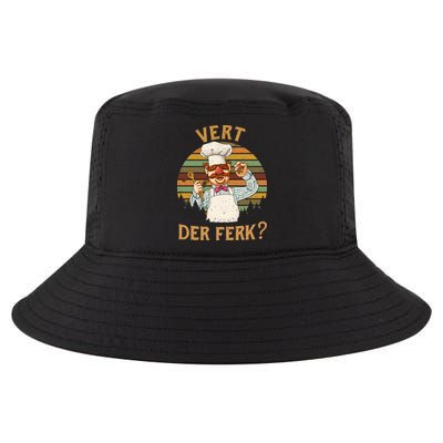 Vert Der Ferk Swedish Chef Vintage Funny Cool Comfort Performance Bucket Hat