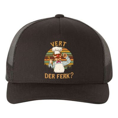 Vert Der Ferk Swedish Chef Vintage Funny Yupoong Adult 5-Panel Trucker Hat