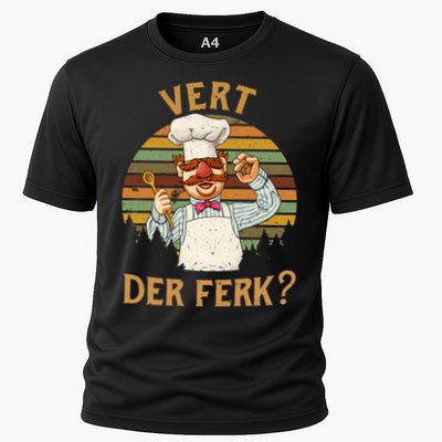 Vert Der Ferk Swedish Chef Vintage Funny Performance Shirt