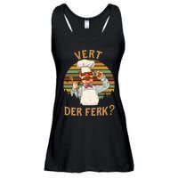 Vert Der Ferk Swedish Chef Vintage Funny Ladies Essential Flowy Tank