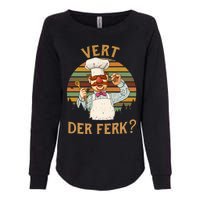 Vert Der Ferk Swedish Chef Vintage Funny Womens California Wash Sweatshirt