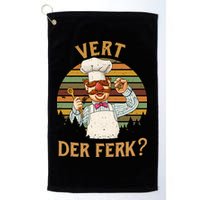 Vert Der Ferk Swedish Chef Vintage Funny Golf Towel