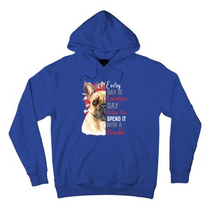 Valentines Day French Bulldog Mom Mother Mum Mummy Frenchie Gift Hoodie