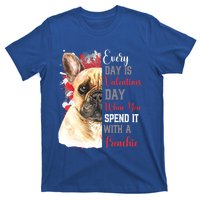 Valentines Day French Bulldog Mom Mother Mum Mummy Frenchie Gift T-Shirt