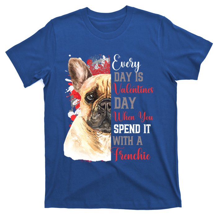 Valentines Day French Bulldog Mom Mother Mum Mummy Frenchie Gift T-Shirt